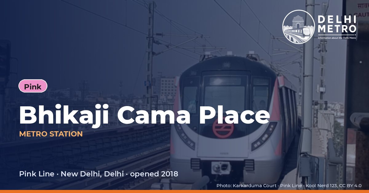 Bhikaji Cama Place metro station, Delhi Metro